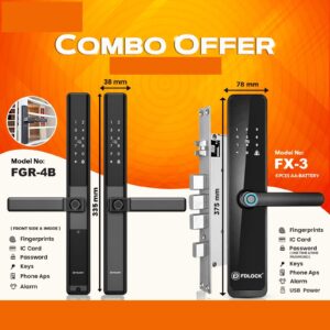 COMBO DIGITAL LOCK - FGR-4B & FX-3