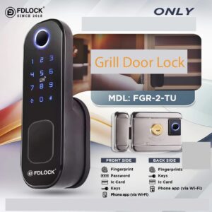 DIGITAL GRILL DOOR LOCK - FGR-2-TU